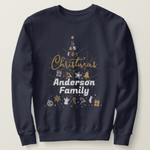 Passende Familienname-T - Shirt Weihnachten indivi