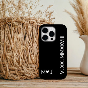 Passende iPhone-Hüllen mit römischen Ziffern für i Case-Mate iPhone 14 Pro Hülle