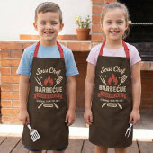 Passende Kinder-Barbecue-Schürzen fürs Kochen Schürze