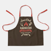 Passende Kinder-Barbecue-Schürzen fürs Kochen Schürze (Vorderseite)
