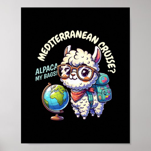 Passende Mittelmeer-Kreuzfahrt Poster (Vorne)