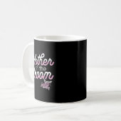 Passende Mutter des Bräutigams Braut Team für die Kaffeetasse (Vorderseite Links)