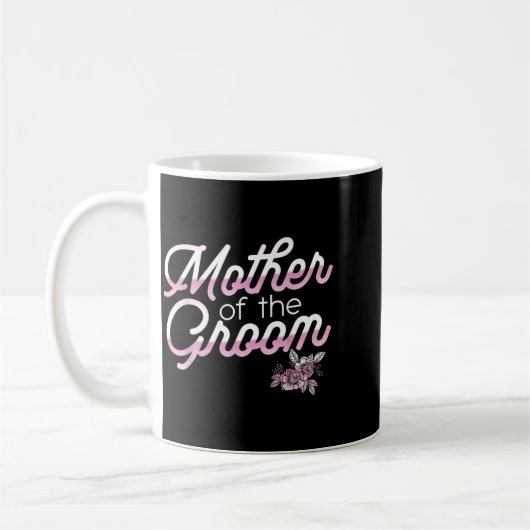 Passende Mutter des Bräutigams Braut Team für die Kaffeetasse (Links)