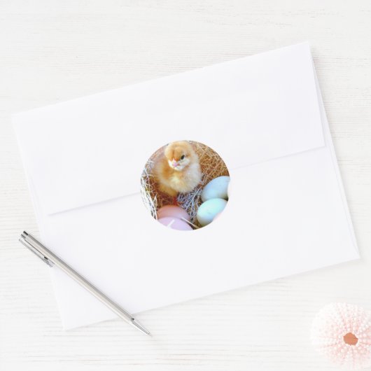 Passende Osteraufkleber Runder Aufkleber (Umschlag)