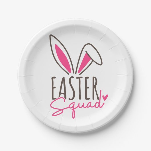 Passende Osterscheide Pappteller (Vorderseite)