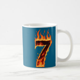 Passende Six Seven Flammendes Eis Lustiges Meme 67 Kaffeetasse