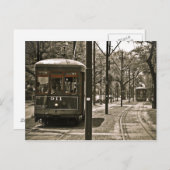 Passende Straßenbahnen Postkarte (Vorne/Hinten)