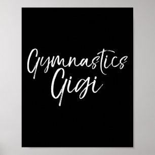 Passende Turnfamilien-Geschenke für Oma Turnen Poster