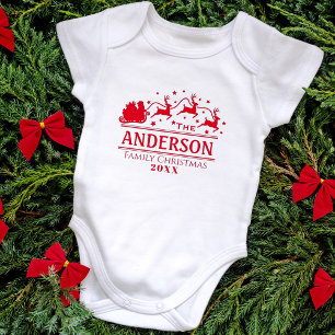 Passende Weihnachtsfamilienname T-Shirt