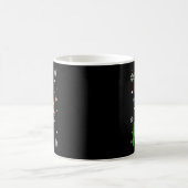 Passender Weihnachtsmann-Hut Ho Ho Ho Erdmännchen  Kaffeetasse (Mittel)