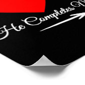 Passendes Outfit Ehemann Ehefrau Freund Freundin Poster (Ecke)
