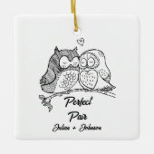 Passendes Paar Keramikornament (Vorderseite)