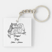 Passendes Paar Schlüsselanhänger (Rückseite)