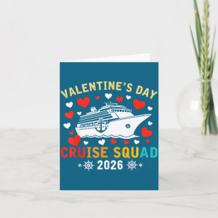 Passendes Valentins Cruise Squad 2026 Kreuzfahrtsc Karte