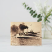 Passenger Steamer Greyhound - Louis Pesha Postkarte (Stehend Vorderseite)
