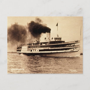 Passenger Steamer Greyhound - Louis Pesha Postkarte