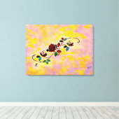 Passepartout Canvas Leinwanddruck (Insitu (Holzboden))