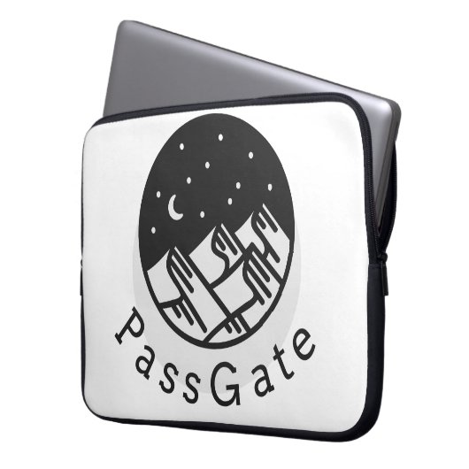 PassGate 15" Laptop-Sieb Laptopschutzhülle (Vorderseite Links)