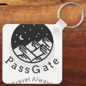 PassGate Travel Always Schlüsselanhänger (Rückseite)