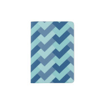 Passhülle Karo Karo BIG Aqua und Blue