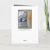 PASSIERENDER MANN/GLÜCKLICHER VATER KARTE (Rückseite)