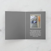 PASSIERENDER MANN/GLÜCKLICHER VATER KARTE (Innenseite)