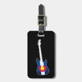 Passieretikette für die Colorado-Flagge Gepäckanhänger (Vorderseite vertikal)