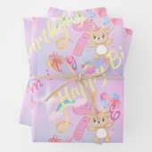 Passiertes, individualisierbares Pastellpapier zum Geschenkpapier Set (Beispiel)