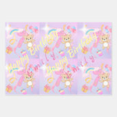 Passiertes, individualisierbares Pastellpapier zum Geschenkpapier Set (Vorderseite 3)