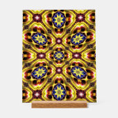 Passiflora Caerulea Pattern Acrylschild (Vorderseite)