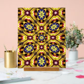 Passiflora Caerulea Pattern Acrylschild (Hochzeit)