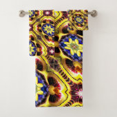 Passiflora Caerulea Pattern Badhandtuch Set (Insitu)