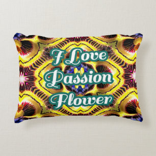 Passiflora Caerulea Pattern Dekokissen