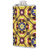 Passiflora Caerulea Pattern Flachmann (Links)