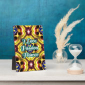 Passiflora Caerulea Pattern Fotoplatte (Seite)