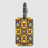 Passiflora Caerulea Pattern Gepäckanhänger (Vorderseite Vertikal)