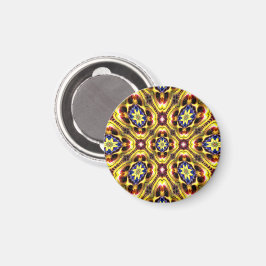 Passiflora Caerulea Pattern Magnet