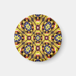 Passiflora Caerulea Pattern Magnet