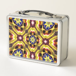 Passiflora Caerulea Pattern Metall Brotdose