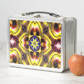 Passiflora Caerulea Pattern Metall Brotdose (Beispiel)