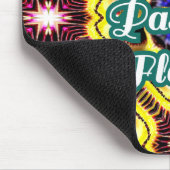 Passiflora Caerulea Pattern Mousepad (Ecke)