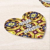 Passiflora Caerulea Pattern Untersetzer (angewinkelt)