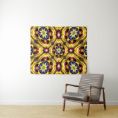 Passiflora Caerulea Pattern Wandteppich (Beispiel (Horizontal))