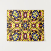 Passiflora Caerulea Pattern Wandteppich (Vorderseite (Horizontal))