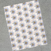 Passiflora Fleece Blanket