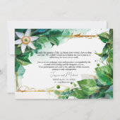 💍 Passiflora Serenity Einladung (Rückseite)