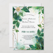 Passiflora Serenity Einladung (Vorderseite)