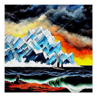 Passing the Iceberg Poster