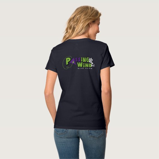 PASSING WIND Women's American Apparel Pullover (Rückseite Vollansicht)