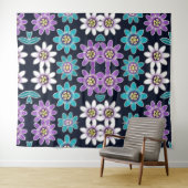 Passion Blume Blumenmuster Wandteppiche (Beispiel (Horizontal))